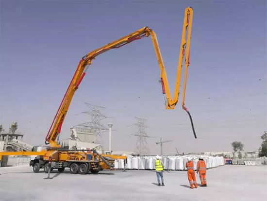 XCMG Pump Truck Serves CEMEX Dubai Project-XCMG NewsXuzhou Construction