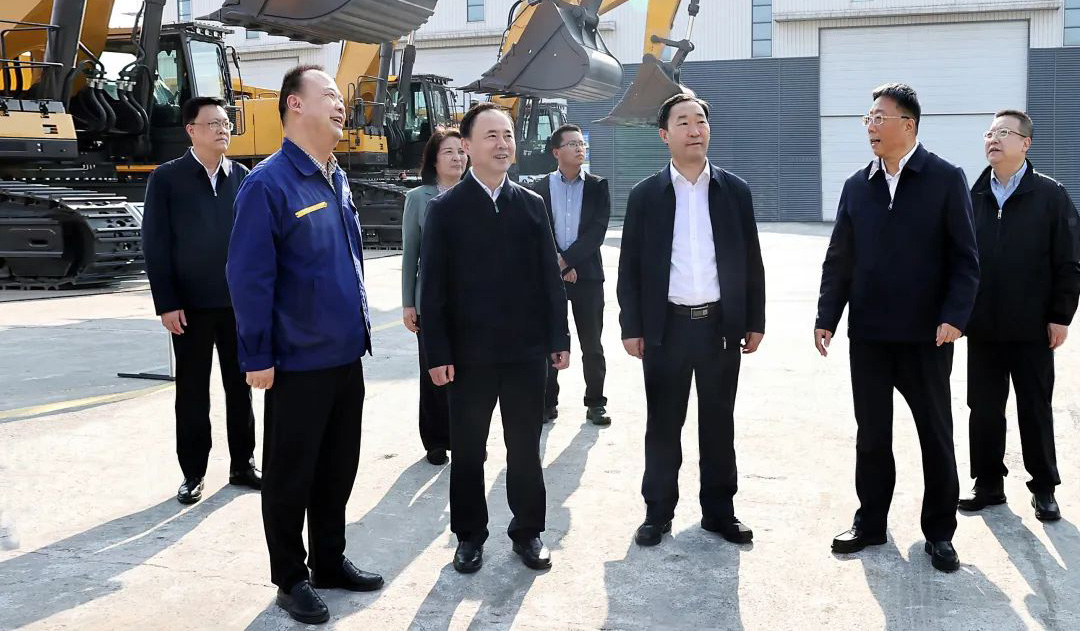 晋中市党政代表团来徐工集团考察：携手推动高质量发展迈出坚实步伐