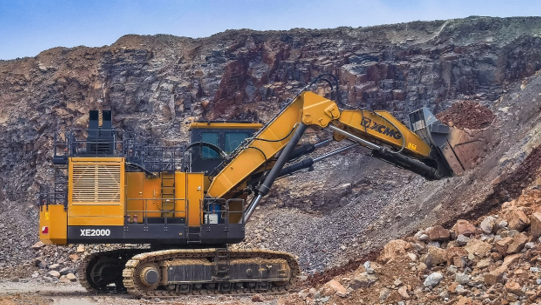 徐工XE2000矿用挖掘机——印尼矿山的“掘”对赢家