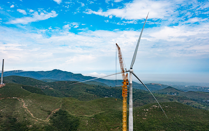 四冠王者 | 徐工XGL3300-220S风电动臂塔机再显神威！