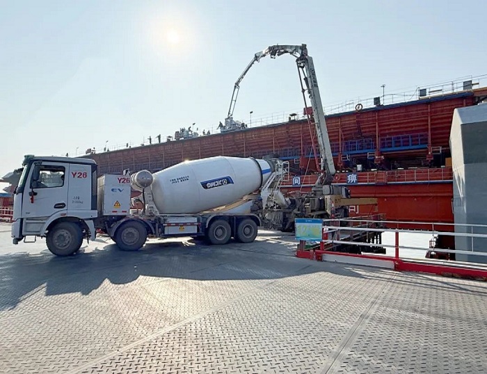 超级工程！徐工成套化装备浇筑两岸融合之路